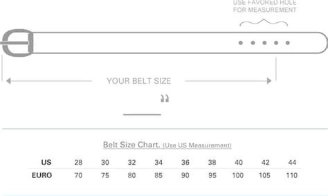 ferragamo belt size chart men's